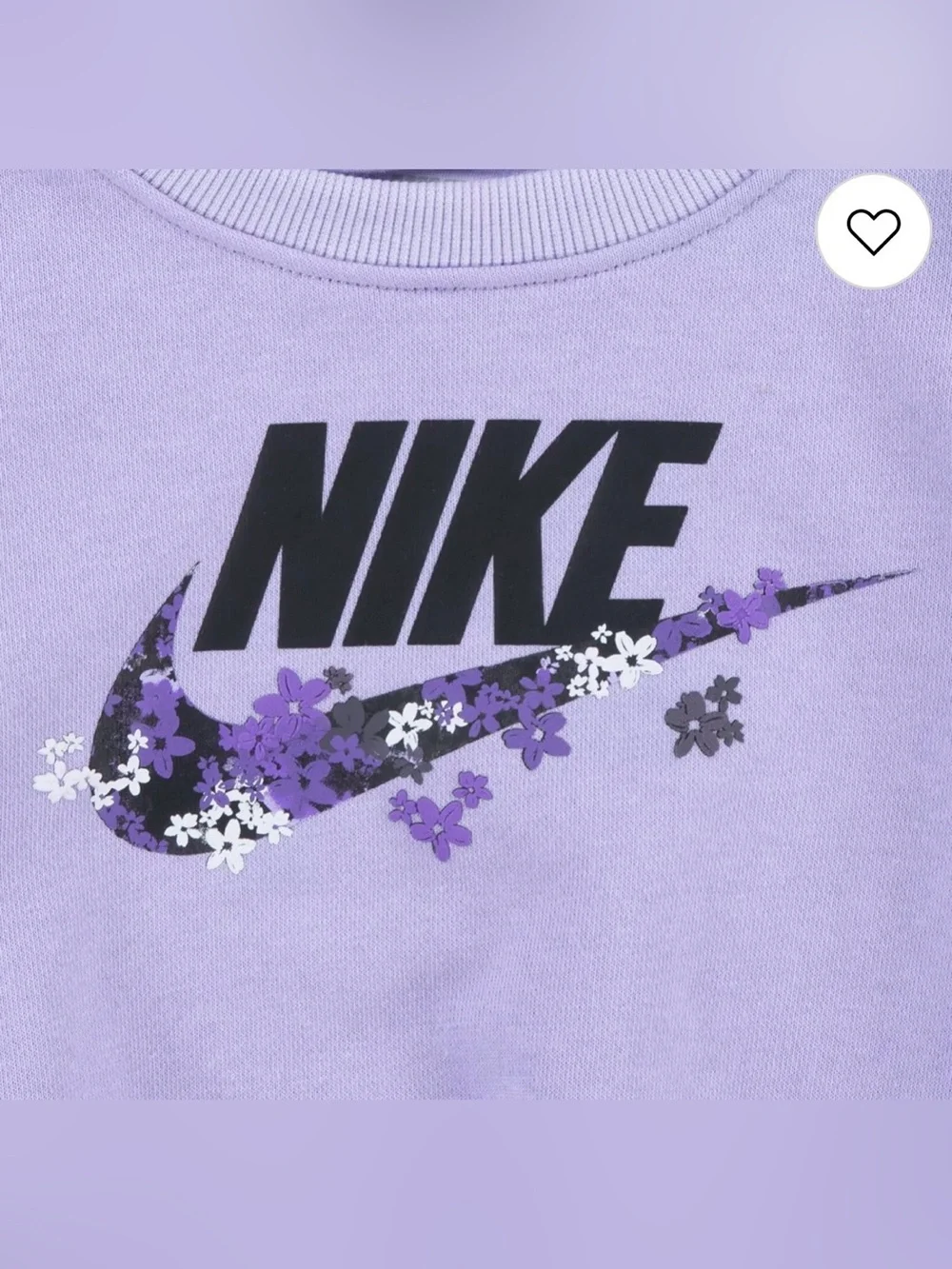 NIKE Girl’s Crew Neck Sweatshirt - Size 2T (1-2 years)